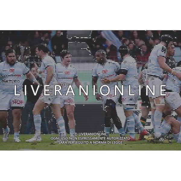 Eddy BEN AROUS / Henry CHAVANCY - 12.12.2015 - Racing 92 / Northampton - European Rugby Champions Cup Photo : Nolwenn Le Gouic / Icon Sport/ AGENZIA ALDO LIVERANI SAS - ITALY ONLY EDITORIAL USE ONLY