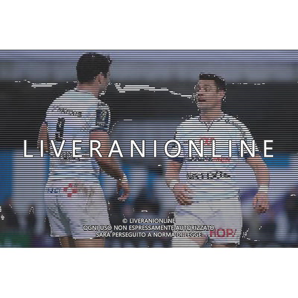 Dan CARTER - 12.12.2015 - Racing 92 / Northampton - European Rugby Champions Cup Photo : Nolwenn Le Gouic / Icon Sport/ AGENZIA ALDO LIVERANI SAS - ITALY ONLY EDITORIAL USE ONLY