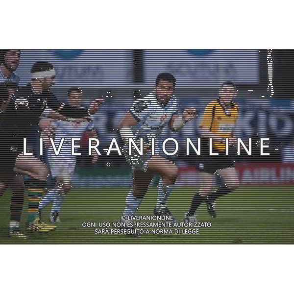 Casey LAULALA - 12.12.2015 - Racing 92 / Northampton - European Rugby Champions Cup Photo : Nolwenn Le Gouic / Icon Sport/ AGENZIA ALDO LIVERANI SAS - ITALY ONLY EDITORIAL USE ONLY