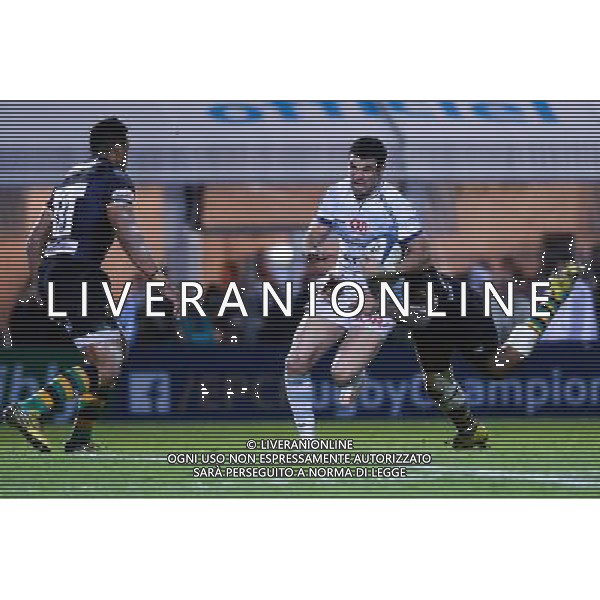 Mike PHILIPPS - 12.12.2015 - Racing 92 / Northampton - European Rugby Champions Cup Photo : Nolwenn Le Gouic / Icon Sport/ AGENZIA ALDO LIVERANI SAS - ITALY ONLY EDITORIAL USE ONLY