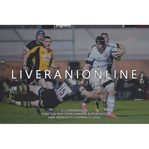 Wenceslas LAURET - 12.12.2015 - Racing 92 / Northampton - European Rugby Champions Cup Photo : Nolwenn Le Gouic / Icon Sport/ AGENZIA ALDO LIVERANI SAS - ITALY ONLY EDITORIAL USE ONLY