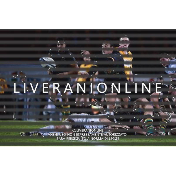 Kahn FOTUALI\'I - 12.12.2015 - Racing 92 / Northampton - European Rugby Champions Cup Photo : Nolwenn Le Gouic / Icon Sport/ AGENZIA ALDO LIVERANI SAS - ITALY ONLY EDITORIAL USE ONLY