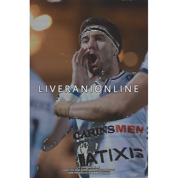 Luke CHARTERIS - 12.12.2015 - Racing 92 / Northampton - European Rugby Champions Cup Photo : Nolwenn Le Gouic / Icon Sport/ AGENZIA ALDO LIVERANI SAS - ITALY ONLY EDITORIAL USE ONLY