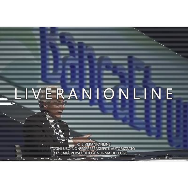 Roma - 13.12.2015 - Studi Rai Teulada - Trasmissione TV \' In Mezzora \' - nella foto: Salvatore Rossi Direttore Generale di Bankitalia / Ph Corradetti - AG. Aldo LiveraniSalvatore Rossi banchiere ed economista italiano. Direttore generale della Banca d\'Italia e presidente dell\'Istituto per la vigilanza sulle assicurazioni - ospite della trasmissione televisiva \'in1/2h\' - Roma 13 dicembre 2015 / AGENZIA ALDO LIVERANI SAS - ITALY ONLY EDITORIAL USE ONLY