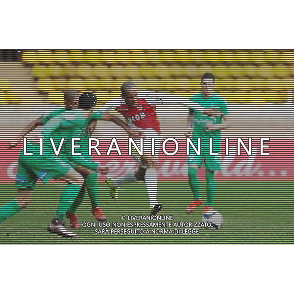 FABINHO / Kevin MONNET PAQUET - 13.12.2015 - Monaco / Saint Etienne - 18eme journee de Ligue 1 Photo : Jean Christophe Magnenet / Icon Sport AG ALDO LIVERANI SAS ONLY ITALY