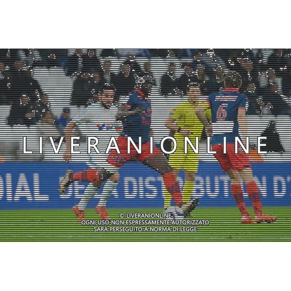 Jacques ZOUA - 13.12.2015 - Marseille / Gazelec Ajaccio - 18eme journee de Ligue 1 Photo : Gaston Petrelli / Icon Sport AG ALDO LIVERANI SAS 