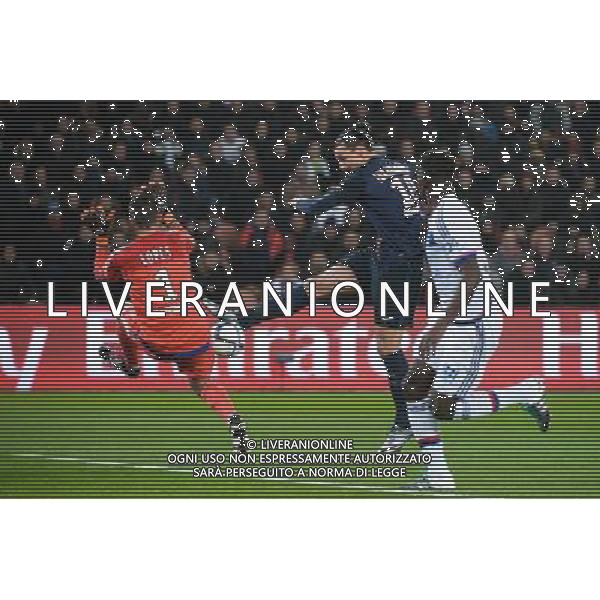 Goal Zlatan IBRAHIMOVIC / Anthony LOPES - 13.12.2015 - PSG / Lyon - 18eme journee Ligue 1 Photo : Nolwenn Le Gouic / Icon Sport AG ALDO LIVERANI SAS ONLY ITALY