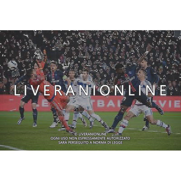 Serge AURIER / Anthony LOPES - 13.12.2015 - PSG / Lyon - 18eme journee Ligue 1 Photo : Nolwenn Le Gouic / Icon Sport AG ALDO LIVERANI SAS ONLY ITALY