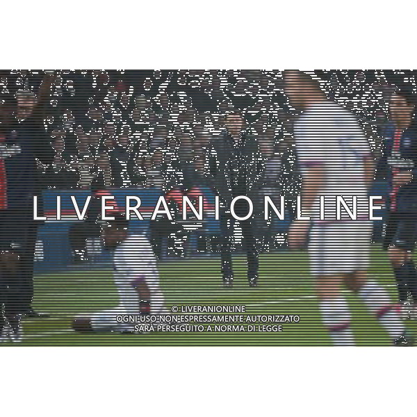 Hubert FOURNIER - 13.12.2015 - PSG / Lyon - 18eme journee Ligue 1 Photo : Nolwenn Le Gouic / Icon Sport AG ALDO LIVERANI SAS ONLY ITALY