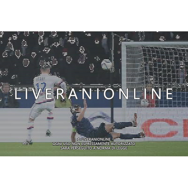 but Jordan FERRI - 13.12.2015 - PSG / Lyon - 18eme journee Ligue 1 Photo : Nolwenn Le Gouic / Icon Sport AG ALDO LIVERANI SAS ONLY ITALY