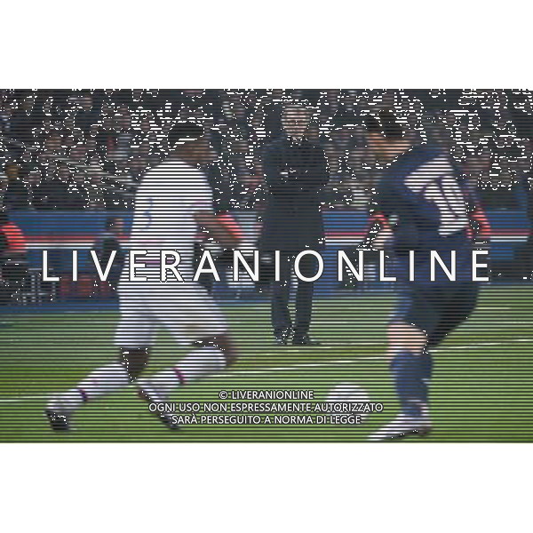Zlatan IBRAHIMOVIC / Laurent BLANC - 13.12.2015 - PSG / Lyon - 18eme journee Ligue 1 Photo : Nolwenn Le Gouic / Icon Sport AG ALDO LIVERANI SAS ONLY ITALY