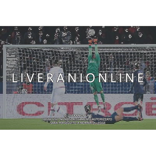 but Jordan FERRI / Kevin TRAPP - 13.12.2015 - PSG / Lyon - 18eme journee Ligue 1 Photo : Nolwenn Le Gouic / Icon Sport AG ALDO LIVERANI SAS ONLY ITALY