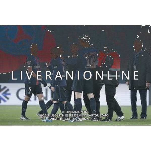 Zlatan IBRAHIMOVIC - streaker - 13.12.2015 - PSG / Lyon - 18eme journee Ligue 1 Photo : Nolwenn Le Gouic / Icon Sport AG ALDO LIVERANI SAS ONLY ITALY