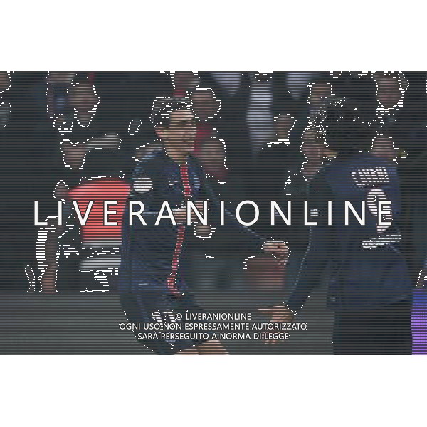 joie Angel DI MARIA - 13.12.2015 - PSG / Lyon - 18eme journee Ligue 1 Photo : Nolwenn Le Gouic / Icon Sport AG ALDO LIVERANI SAS ONLY ITALY