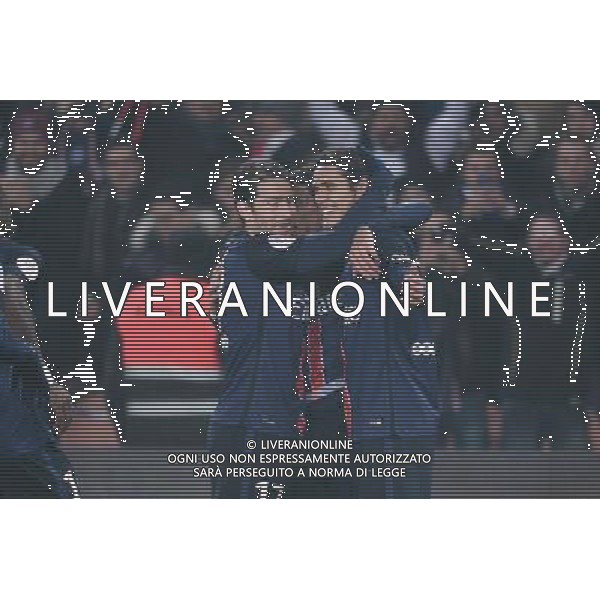 joie Edinson CAVANI - 13.12.2015 - PSG / Lyon - 18eme journee Ligue 1 Photo : Nolwenn Le Gouic / Icon Sport AG ALDO LIVERANI SAS ONLY ITALY