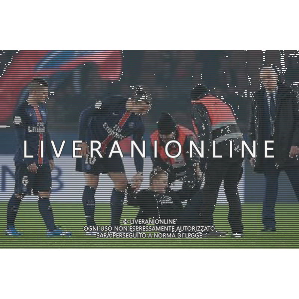 Zlatan IBRAHIMOVIC - streaker - 13.12.2015 - PSG / Lyon - 18eme journee Ligue 1 Photo : Nolwenn Le Gouic / Icon Sport AG ALDO LIVERANI SAS ONLY ITALY