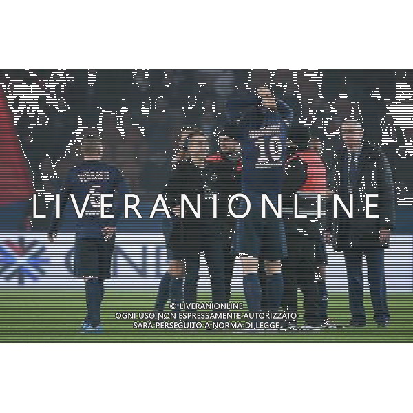 Zlatan IBRAHIMOVIC - streaker - 13.12.2015 - PSG / Lyon - 18eme journee Ligue 1 Photo : Nolwenn Le Gouic / Icon Sport AG ALDO LIVERANI SAS ONLY ITALY