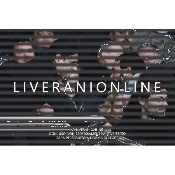 Nasser AL KHELAIFI / Cyril HANOUNA - 13.12.2015 - PSG / Lyon - 18eme journee Ligue 1 Photo : Nolwenn Le Gouic / Icon Sport AG ALDO LIVERANI SAS ONLY ITALY