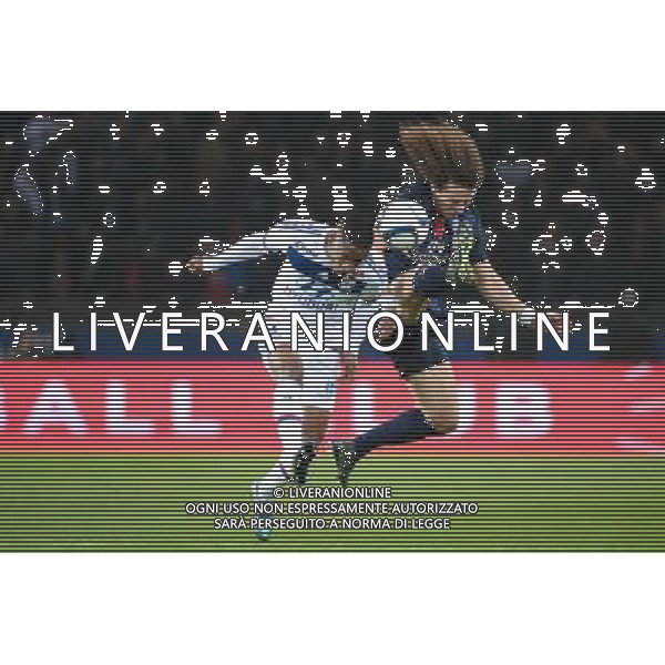 David LUIZ / Claudio BEAUVUE - 13.12.2015 - PSG / Lyon - 18eme journee Ligue 1 Photo : Nolwenn Le Gouic / Icon Sport AG ALDO LIVERANI SAS ONLY ITALY