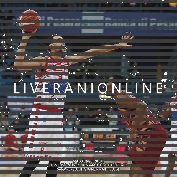 Lega Basket serie A, 11¡ giornata, Consultinvest Pesaro vs Umana Reyer Venezia, 13/12/2015, nella foto: DAYE AUSTIN, CERCA UN ASSIST, ©CLAUDIO ZAMAGNI/AGENZIA ALDO LIVERANI S.A.S.