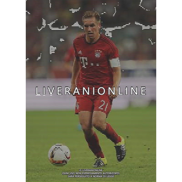 firo Fu§ball,Fussball, 05.08.2015 1. Bundesliga Saison 2015/2016 Testspiel, Vorbereitungsspiel, Audi Cup 2015, Finale, FC Bayern MŸnchen, Muenchen, FCB, - Real Madrid, Einzelaktion, Philipp Lahm, Bayern, $worldrightsEs gelten unsere AGB, einsehbar auf www.firosportphoto.de copyright by firo sportphoto: Coesfelder Str.207 48249 DŸlmen www.firosportphoto.de mail@firosportphoto.de (V o l k s b a n k B o c h u m - W i t t e n ) BLZ.: 430 601 29 Kt. Nr.: 341 117 100 Tel:Ê 02594 - 9916004 Fax:Ê02594 - 9916005 AG ALDO LIVERANI SAS