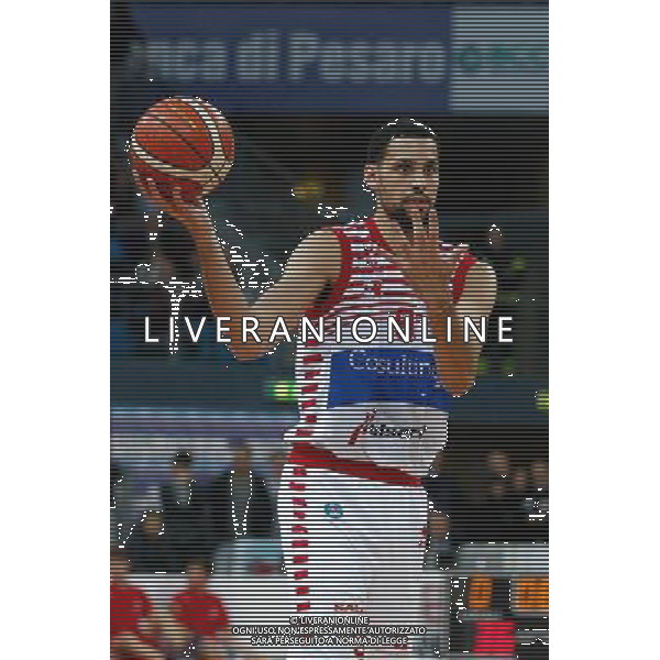 Lega Basket serie A, 11¡ giornata, Consultinvest Pesaro vs Umana Reyer Venezia, 13/12/2015, nella foto: DAYE AUSTIN, STUDIA LA SITUAZIONE PER L\'ATTACCO, ©CLAUDIO ZAMAGNI/AGENZIA ALDO LIVERANI S.A.S.