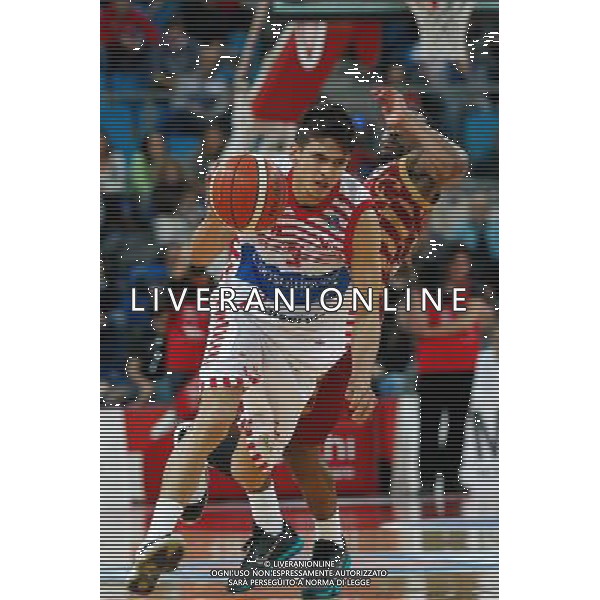 Lega Basket serie A, 11¡ giornata, Consultinvest Pesaro vs Umana Reyer Venezia, 13/12/2015, nella foto: NICOLA BASILE, ©CLAUDIO ZAMAGNI/AGENZIA ALDO LIVERANI S.A.S.