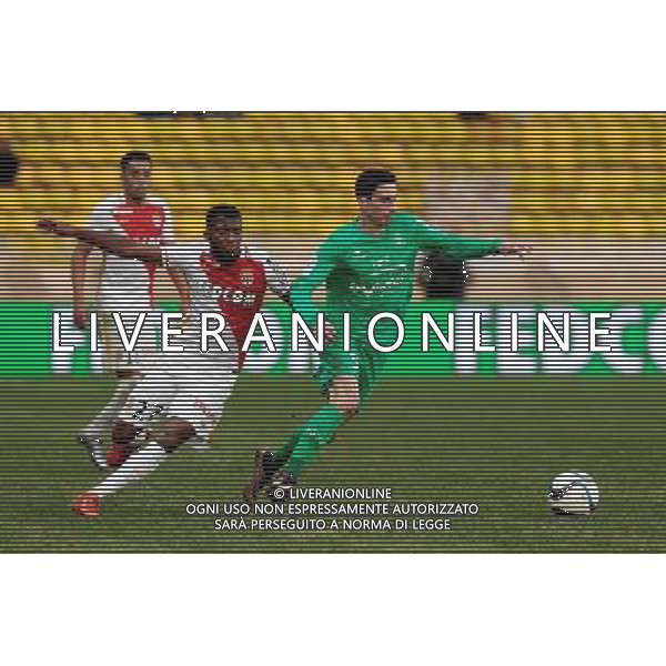 Thomas LEMAR / Vincent PAJOT - 13.12.2015 - Monaco / Saint Etienne - 18eme journee de Ligue 1 Photo : Jean Christophe Magnenet / Icon Sport/ AGENZIA ALDO LIVERANI SAS - ITALY ONLY EDITORIAL USE ONLY