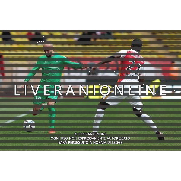 Renaud COHADE - 13.12.2015 - Monaco / Saint Etienne - 18eme journee de Ligue 1 Photo : Jean Christophe Magnenet / Icon Sport/ AGENZIA ALDO LIVERANI SAS - ITALY ONLY EDITORIAL USE ONLY