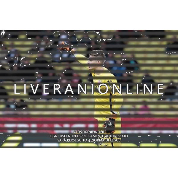Paul NARDI - 13.12.2015 - Monaco / Saint Etienne - 18eme journee de Ligue 1 Photo : Jean Christophe Magnenet / Icon Sport/ AGENZIA ALDO LIVERANI SAS - ITALY ONLY EDITORIAL USE ONLY