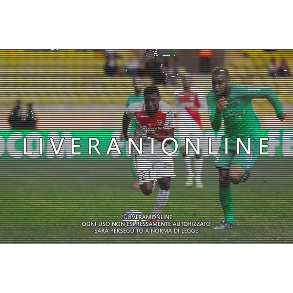 Thomas LEMAR / Pierre Yves POLOMAT - 13.12.2015 - Monaco / Saint Etienne - 18eme journee de Ligue 1 Photo : Jean Christophe Magnenet / Icon Sport/ AGENZIA ALDO LIVERANI SAS - ITALY ONLY EDITORIAL USE ONLY