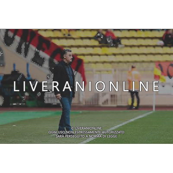 Christophe GALTIER - 13.12.2015 - Monaco / Saint Etienne - 18eme journee de Ligue 1 Photo : Jean Christophe Magnenet / Icon Sport/ AGENZIA ALDO LIVERANI SAS - ITALY ONLY EDITORIAL USE ONLY