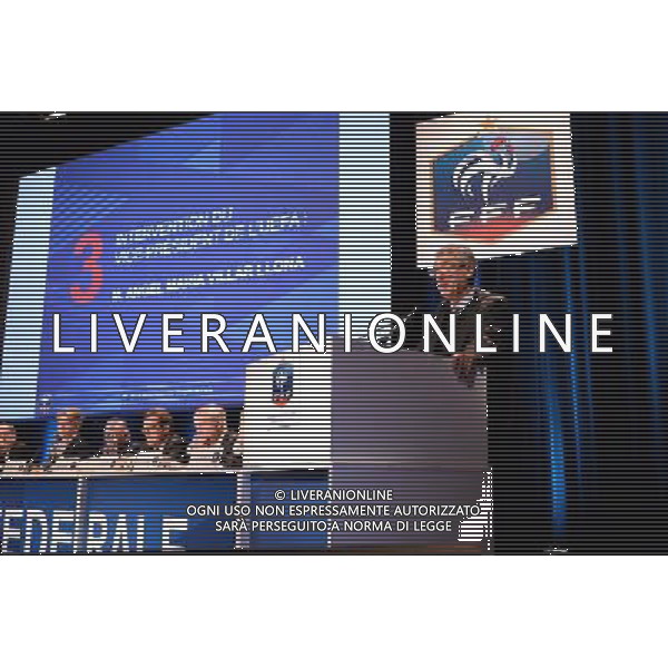 Angel Maria VILLAR LLONA - 12.12.2015 - Assemblee federale FFF - Palais des Congres - Paris Photo : Nolwenn Le Gouic / Icon Sport/ AGENZIA ALDO LIVERANI SAS - ITALY ONLY EDITORIAL USE ONLY