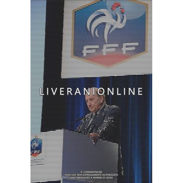Jacques LAMBERT - 12.12.2015 - Assemblee federale FFF - Palais des Congres - Paris Photo : Nolwenn Le Gouic / Icon Sport/ AGENZIA ALDO LIVERANI SAS - ITALY ONLY EDITORIAL USE ONLY