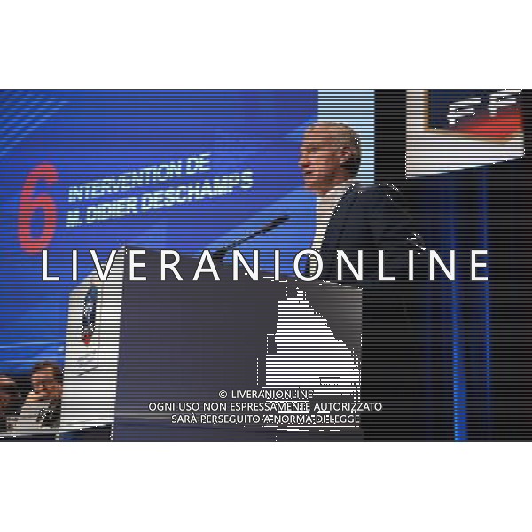 Didier DESCHAMPS - 12.12.2015 - Assemblee federale FFF - Palais des Congres - Paris Photo : Nolwenn Le Gouic / Icon Sport/ AGENZIA ALDO LIVERANI SAS - ITALY ONLY EDITORIAL USE ONLY