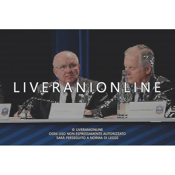 Albert GEMMRICH / Michel MALLET - 12.12.2015 - Assemblee federale FFF - Palais des Congres - Paris Photo : Nolwenn Le Gouic / Icon Sport/ AGENZIA ALDO LIVERANI SAS - ITALY ONLY EDITORIAL USE ONLY