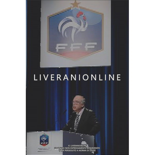 Bernard DESUMER - 12.12.2015 - Assemblee federale FFF - Palais des Congres - Paris Photo : Nolwenn Le Gouic / Icon Sport/ AGENZIA ALDO LIVERANI SAS - ITALY ONLY EDITORIAL USE ONLY