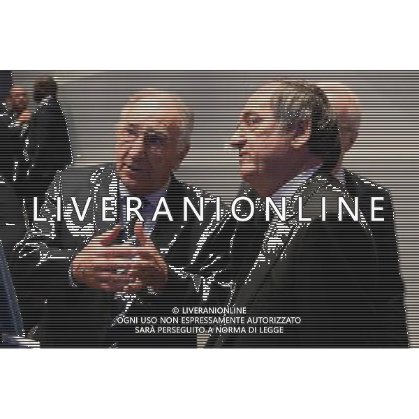 Noel LE GRAET / Jean Pierre ESCALETTES - 12.12.2015 - Assemblee federale FFF - Palais des Congres - Paris Photo : Nolwenn Le Gouic / Icon Sport/ AGENZIA ALDO LIVERANI SAS - ITALY ONLY EDITORIAL USE ONLY