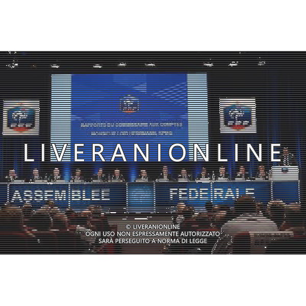 vue generale - 12.12.2015 - Assemblee federale FFF - Palais des Congres - Paris Photo : Nolwenn Le Gouic / Icon Sport/ AGENZIA ALDO LIVERANI SAS - ITALY ONLY EDITORIAL USE ONLY