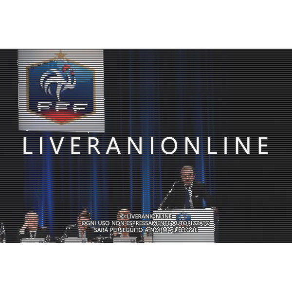 Frederic THIRIEZ - 12.12.2015 - Assemblee federale FFF - Palais des Congres - Paris Photo : Nolwenn Le Gouic / Icon Sport/ AGENZIA ALDO LIVERANI SAS - ITALY ONLY EDITORIAL USE ONLY