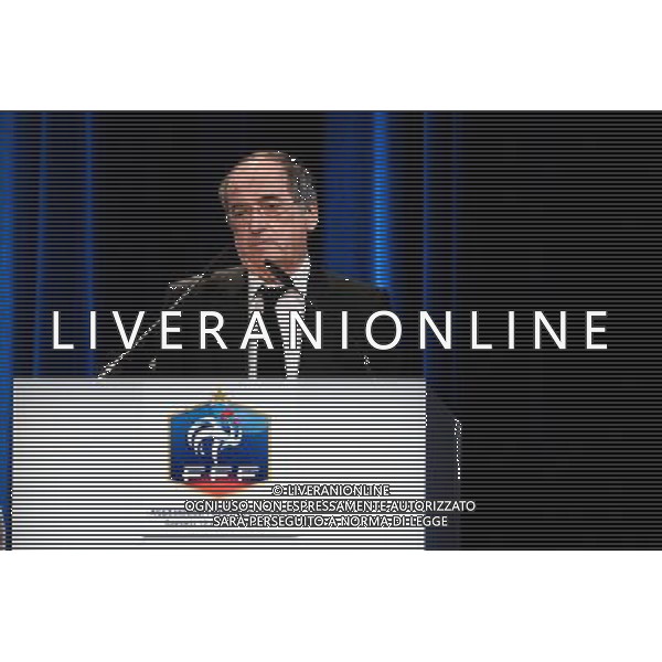 Noel LE GRAET - 12.12.2015 - Assemblee federale FFF - Palais des Congres - Paris Photo : Nolwenn Le Gouic / Icon Sport/ AGENZIA ALDO LIVERANI SAS - ITALY ONLY EDITORIAL USE ONLY