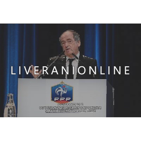 Noel LE GRAET - 12.12.2015 - Assemblee federale FFF - Palais des Congres - Paris Photo : Nolwenn Le Gouic / Icon Sport/ AGENZIA ALDO LIVERANI SAS - ITALY ONLY EDITORIAL USE ONLY