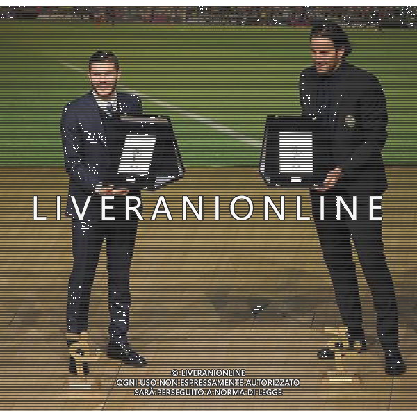 Gran Gala\' del Calcio AIC 2015 Milano - 14.12.2015 Nella Foto:icardi mauro toni luca /Ph.Vitez-Ag. Aldo Liverani