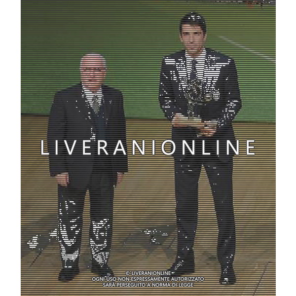 Gran Gala\' del Calcio AIC 2015 Milano - 14.12.2015 Nella Foto:buffon gianluigi tavecchio carlo /Ph.Vitez-Ag. Aldo Liverani