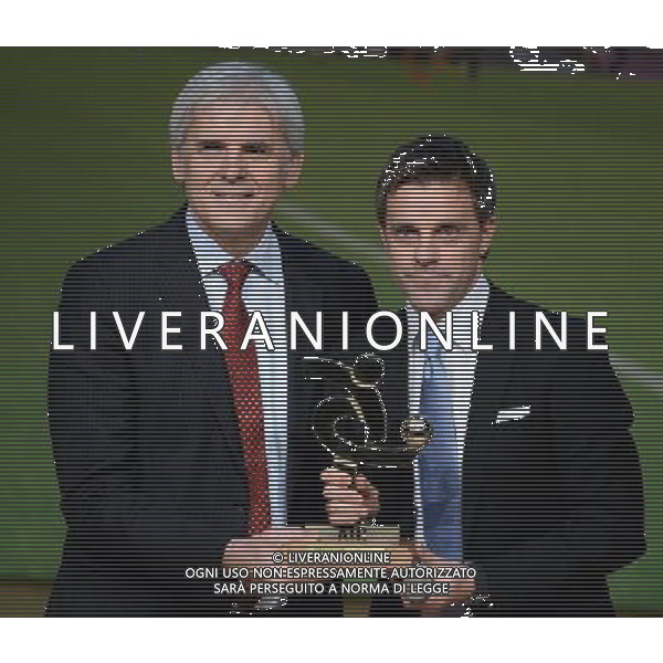 Gran Gala\' del Calcio AIC 2015 Milano - 14.12.2015 Nella Foto: marcello nicchi con arbitro nicola rizzoli /Ph.Vitez-Ag. Aldo Liverani