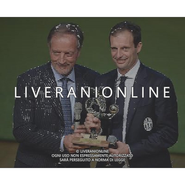 Gran Gala\' del Calcio AIC 2015 Milano - 14.12.2015 Nella Foto: renzo ulivieri e massimiliano allegri /Ph.Vitez-Ag. Aldo Liverani