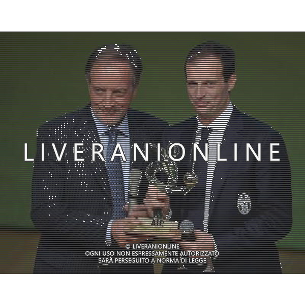 Gran Gala\' del Calcio AIC 2015 Milano - 14.12.2015 Nella Foto: renzo ulivieri e massimiliano allegri /Ph.Vitez-Ag. Aldo Liverani