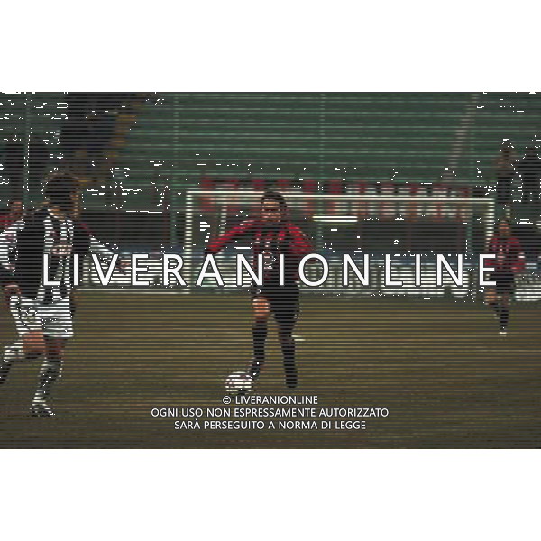 MILANO,26-01-05 DFP/ FOTO GIORGIO RAVEZZANI COPPA ITALIA MILAN-UDINESE: FILIPPO INZAGHI AG ALDO LIVERANI SAS