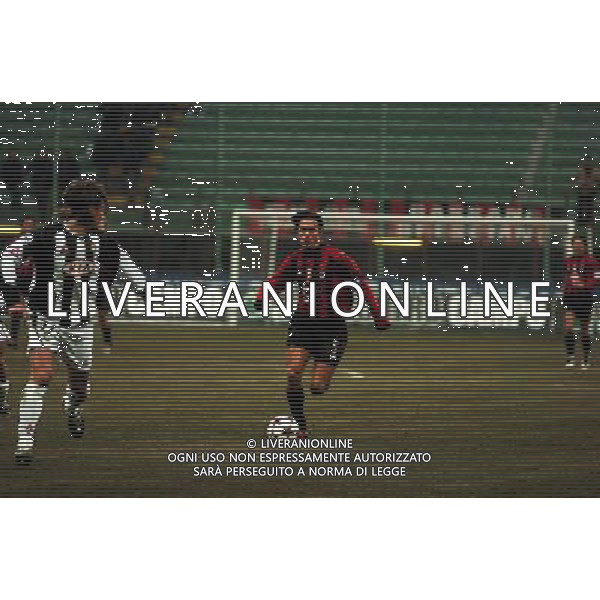 MILANO,26-01-05 DFP/ FOTO GIORGIO RAVEZZANI COPPA ITALIA MILAN-UDINESE: FILIPPO INZAGHI AG ALDO LIVERANI SAS