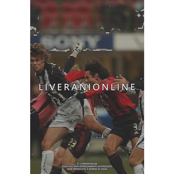 MILANO,26-01-05 DFP/ FOTO GIORGIO RAVEZZANI COPPA ITALIA MILAN-UDINESE: FILIPPO INZAGHI AG ALDO LIVERANI SAS